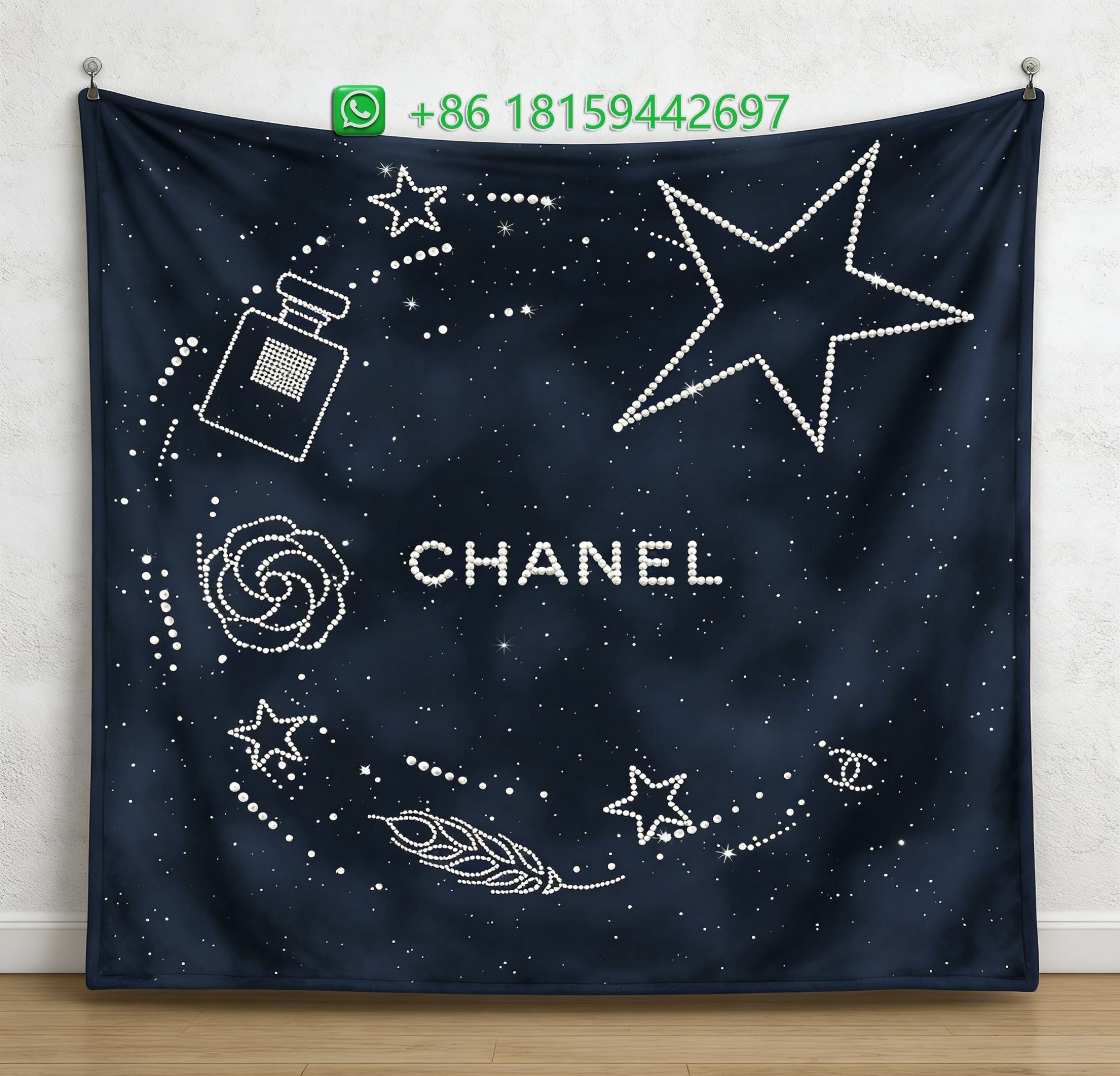 Chanel Throw Blankets